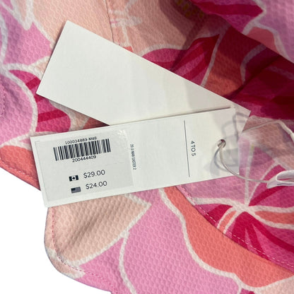 Janie and Jack Peony Print Bucket Hat Girls Size 4-5