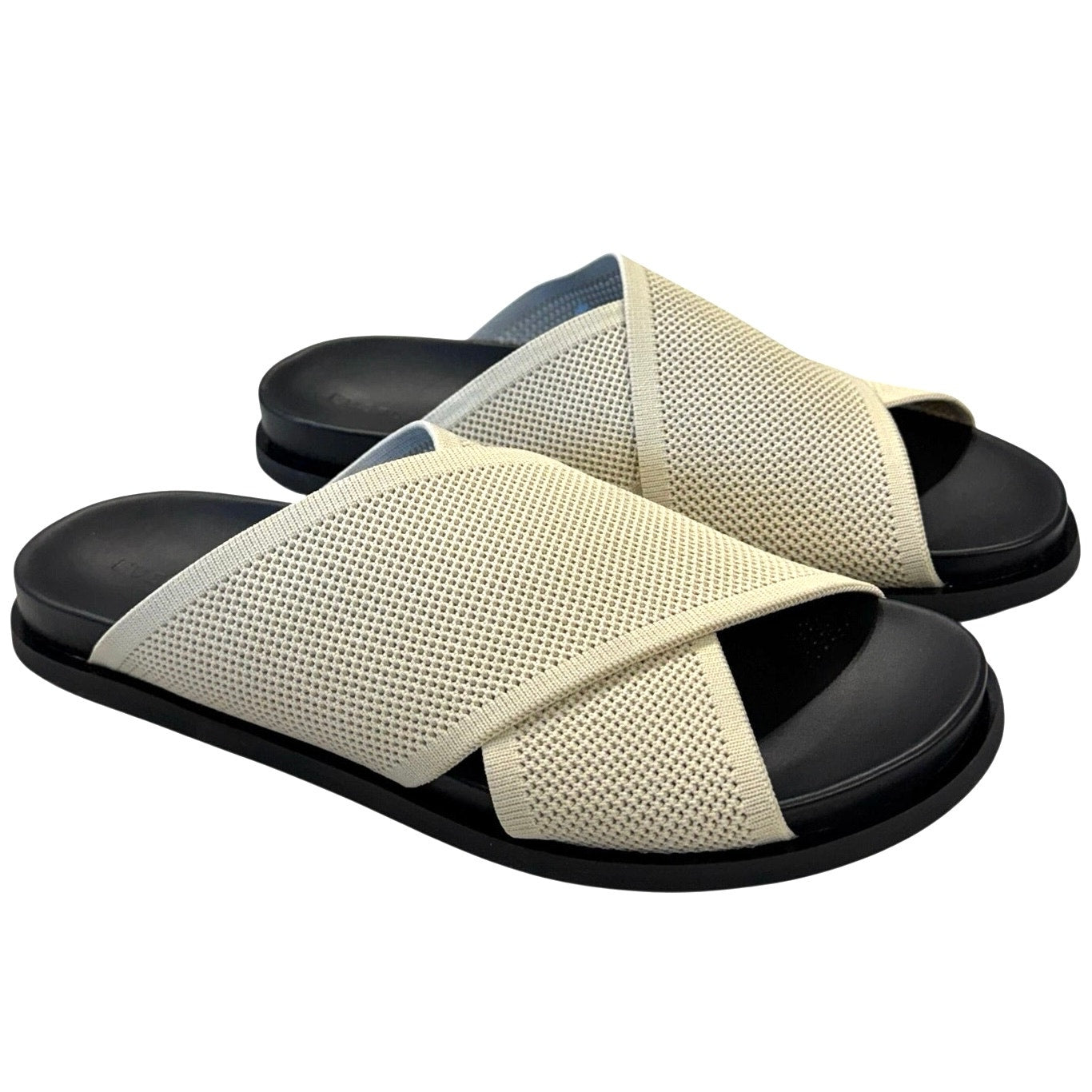 Everlane The ReKnit Form Crossover Sandal in Sandshell Size 11