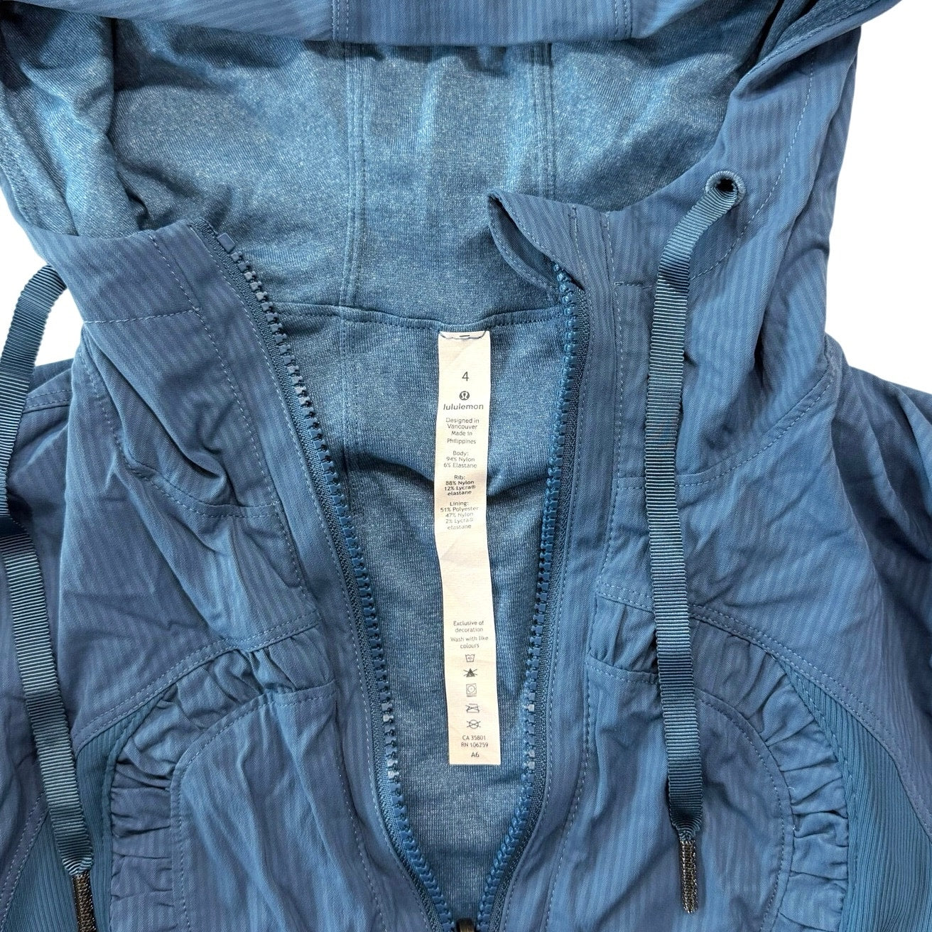 Lululemon Dance Studio Jacket Reversible Blue Size 4