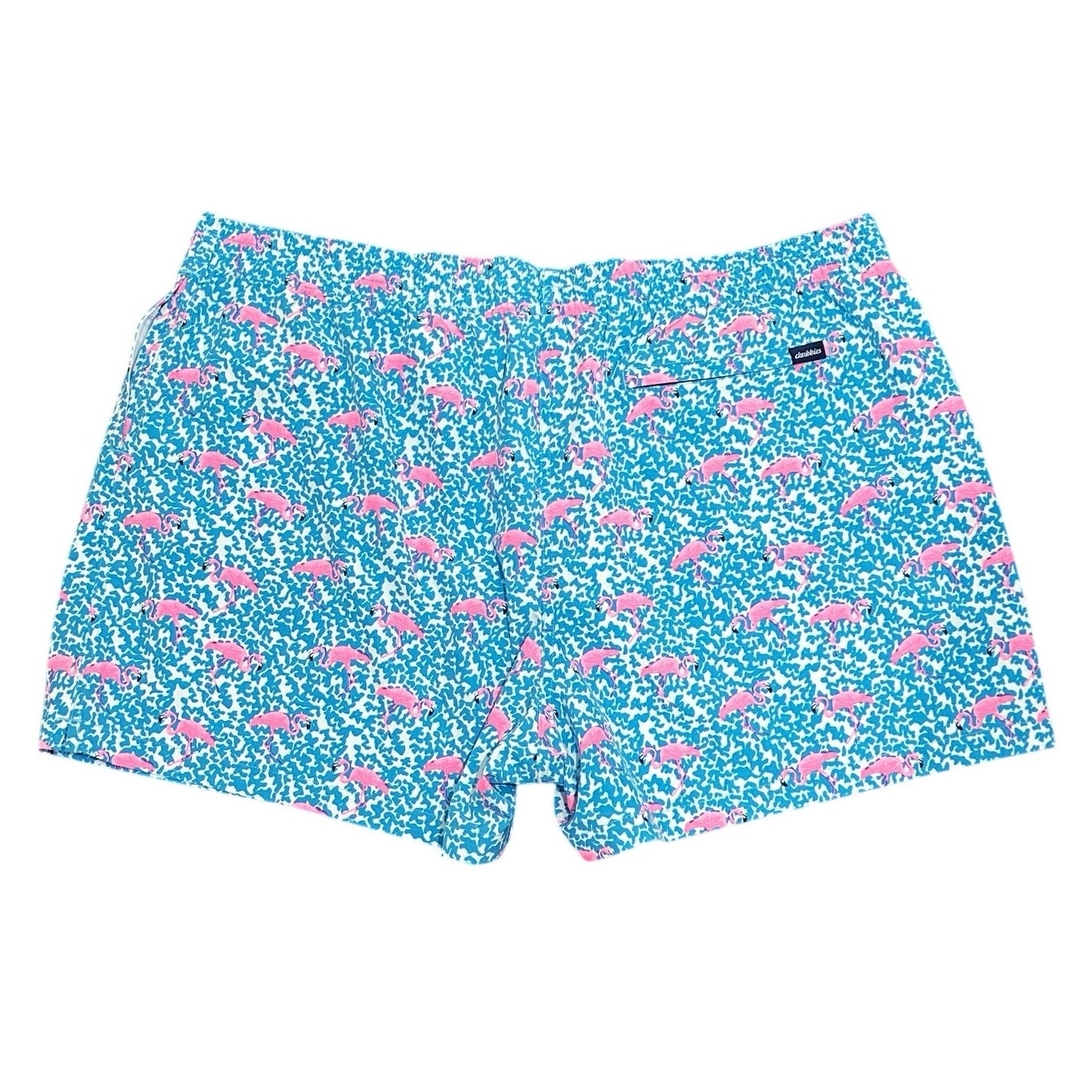 Chubbies The Domingos Are Flamingos 4” Classic Swim Trunk Size XXXL