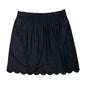 J. Crew Scalloped Sidewalk Skirt Black Size 6