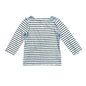 J.Crew Striped Three-Quarter Sleeve Boatneck Tee Antique Navy White Size XS