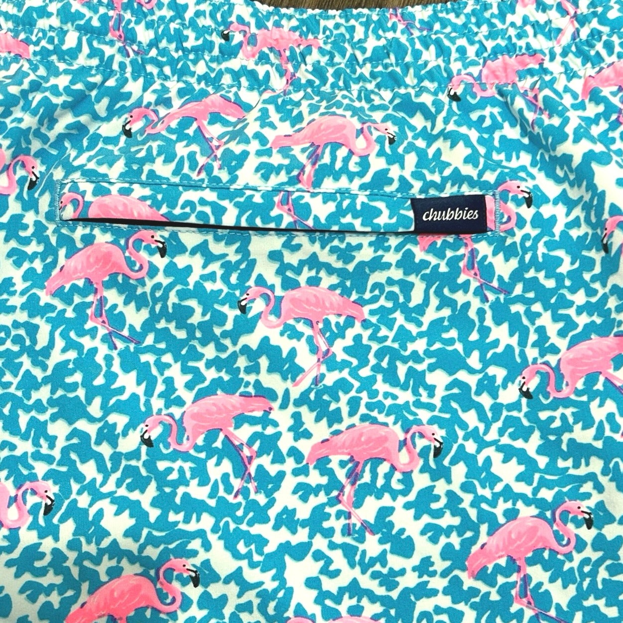 Chubbies The Domingos Are Flamingos 4” Classic Swim Trunk Size XXXL