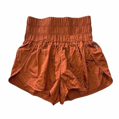 Free People Movement The Way Home Shorts Rust Orange Size S