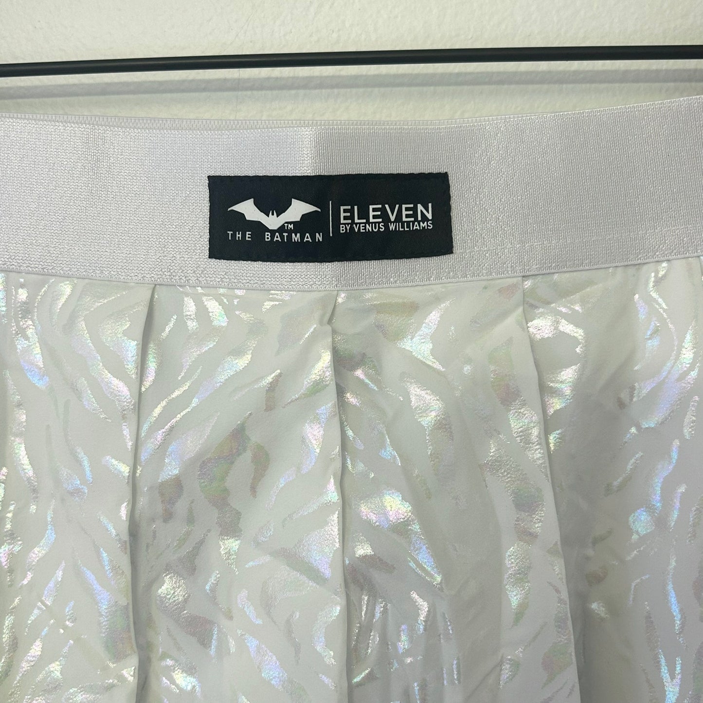 EleVen by Venus Williams White Shiny The Batman Tennis Golf Skort Size M