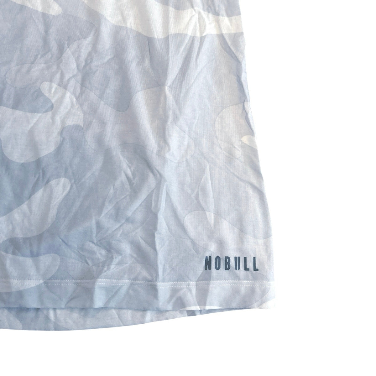 NOBULL White Camo Long Sleeve Shirt Size Small