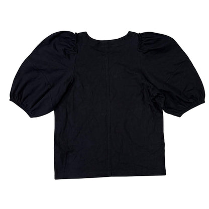 Madewell Puff-Sleeve Tee Black Size XS