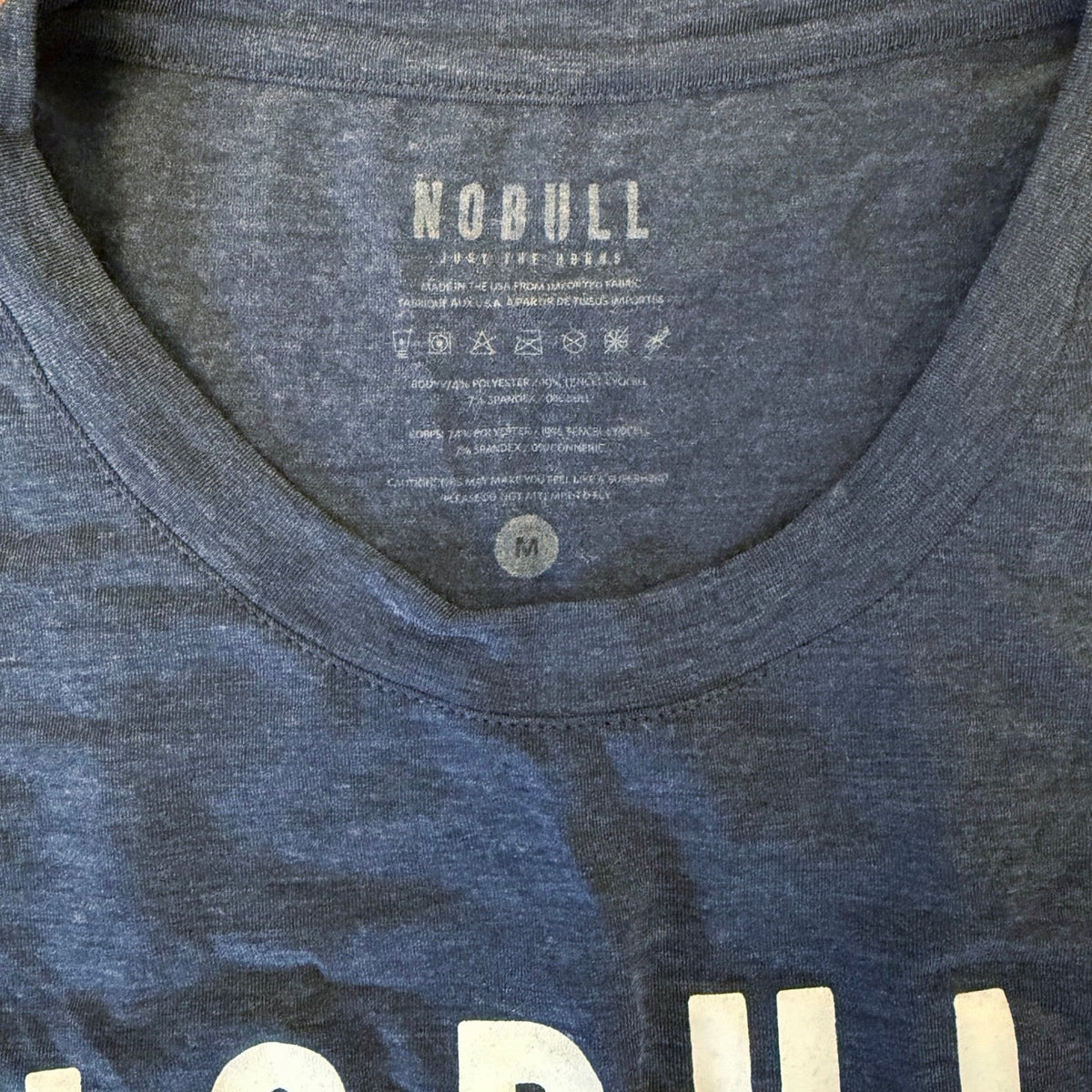 NOBULL Women’s New England Limited Edition Tank Top Navy Blue Size M