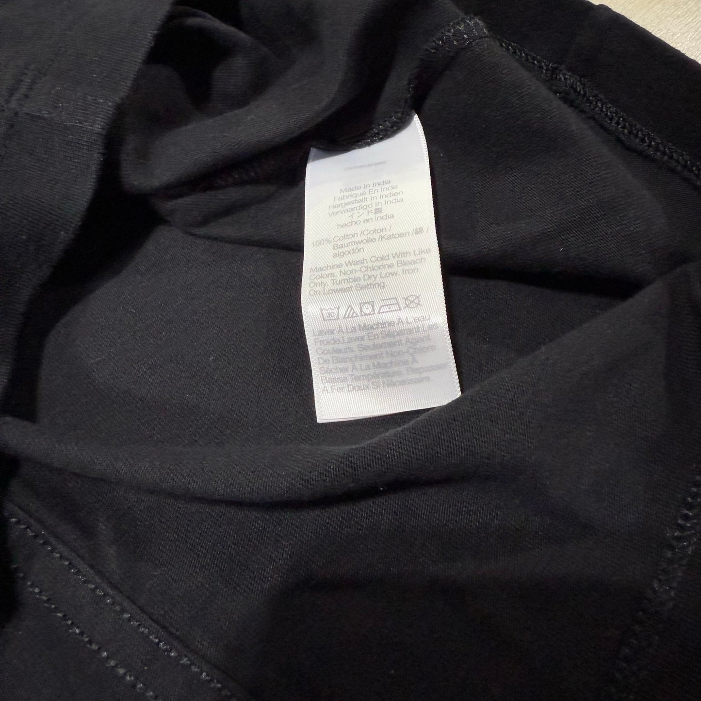 Madewell Puff-Sleeve Tee Black Size XS