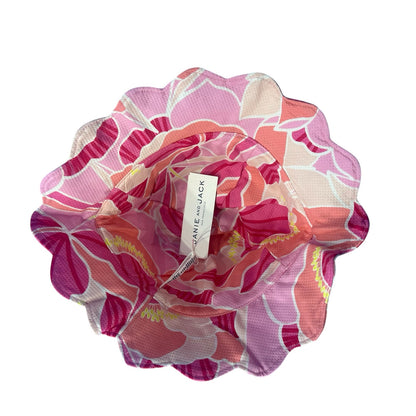 Janie and Jack Peony Print Bucket Hat Girls Size 4-5