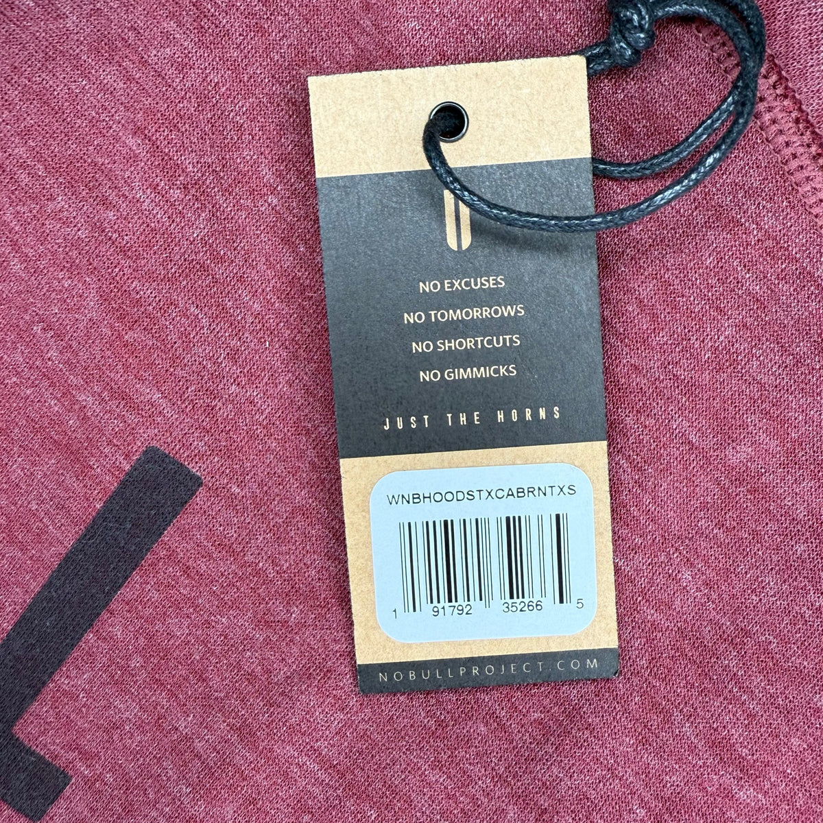 NOBULL Women’s Hoodie Maroon Size XS