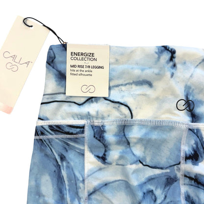 CALIA by Carrie Underwood Energize 7/8 leggings Blue Floral Size XS