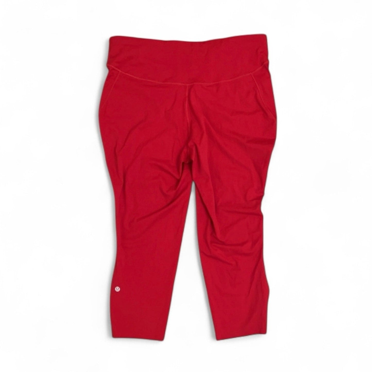 Lululemon Base Pace High-Rise Crop 23" in Dark Red Size 16