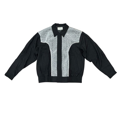 Bogey Boys Macklemore Men's Glitter Jacket Black Size L