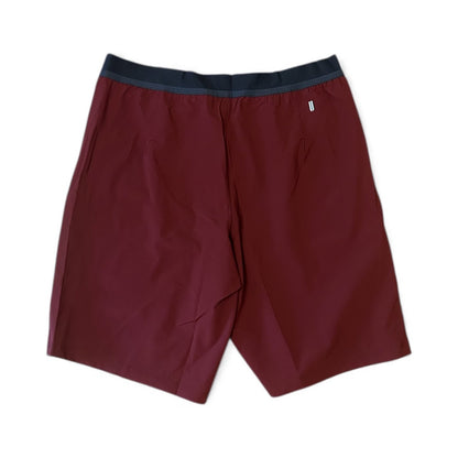 NOBULL Men’s Lightweight 9” Shorts Maroon Red Size XXL