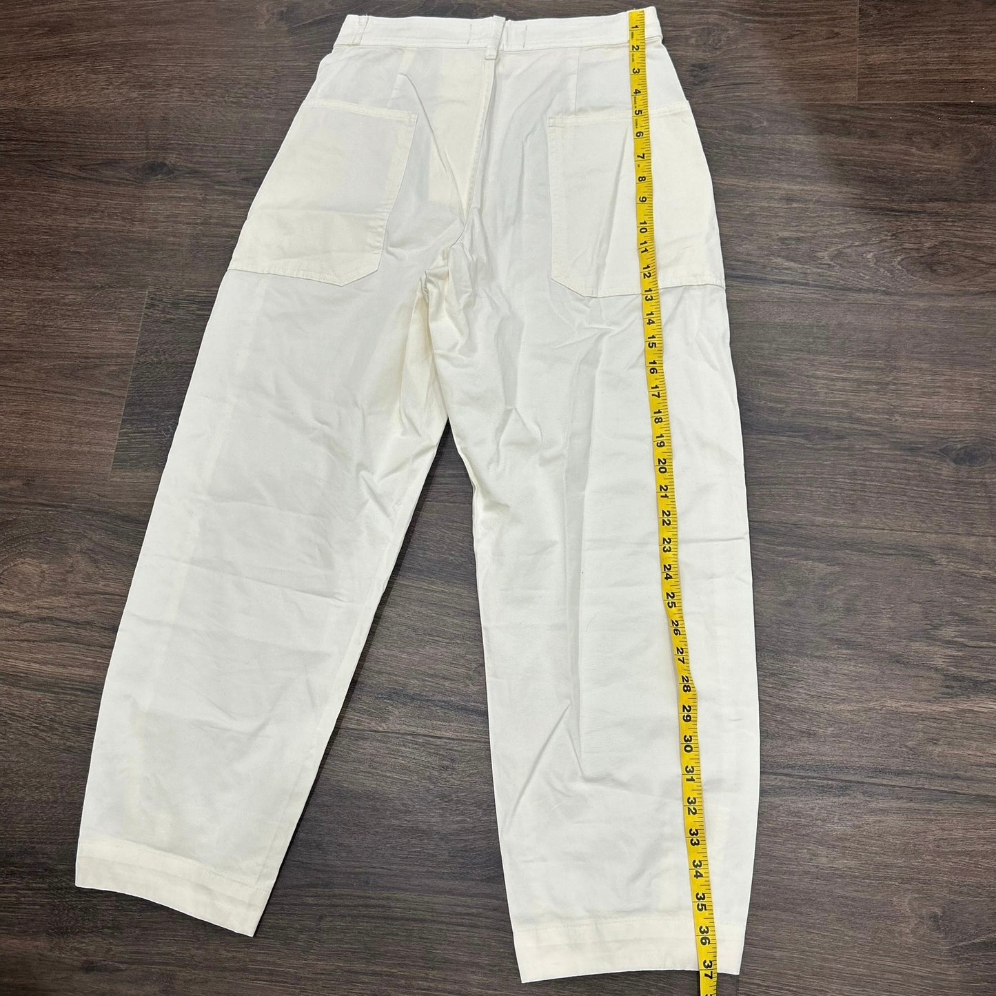 Everlane Carpenter Pants in Off White Size 0