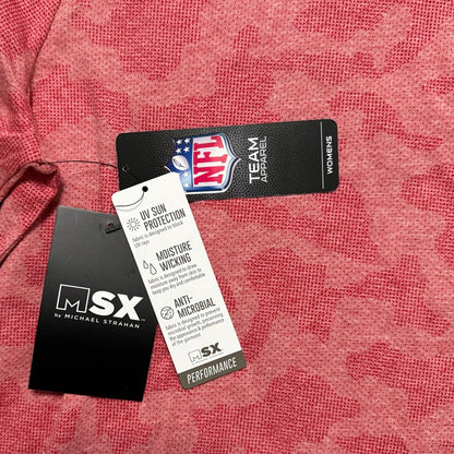 NFL Altlanta Falcons Michael Strahan Long Sleeve Camo Red Long Sleeve Shirt Size XL