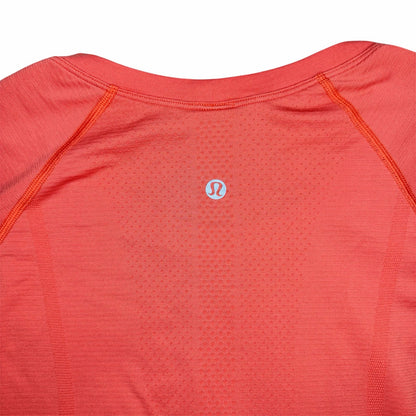 Lululemon Swiftly Tech Longsleeve Shirt Orange Size 12
